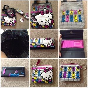GUC Hello Kitty Loungefly Sweet Tote Set